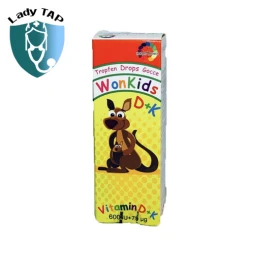 Wonkids D+K Wondfo - Bổ sung vitamin D, vitamin K2 của Đức