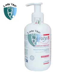 Kem dưỡng da Xerolys 5 Soin Emollient Longue Duree 200ml Laboratoires Lysaskin