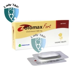 Zolomax fort - Viên đặt điều trị viêm phụ khoa hiệu quả