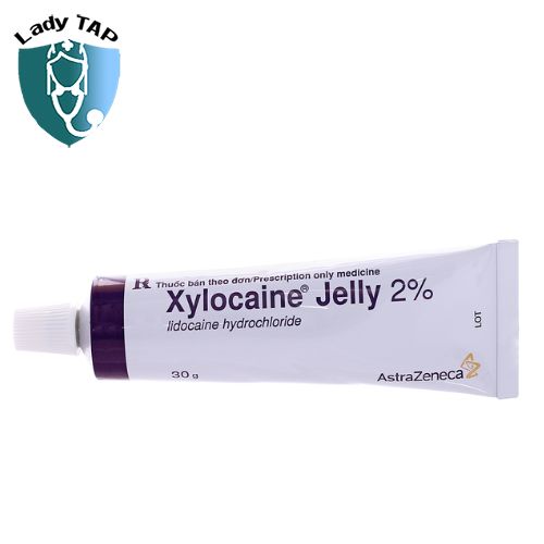 Xylocaine Jelly 2% 30g AstraZeneca - Gây tê niệu đạo trong soi bàng quang, đặt catheter