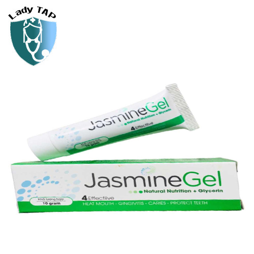 Jasmine Gel 10g Dược mỹ phẩm SJK - Dùng cho bệnh nhân bị nhiệt miệng