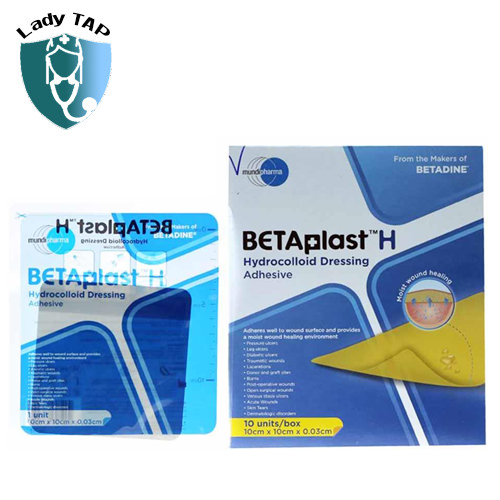 Betaplast H 20cmx20cmx0,5cm - Giúp băng vết thương một cách hiệu quả