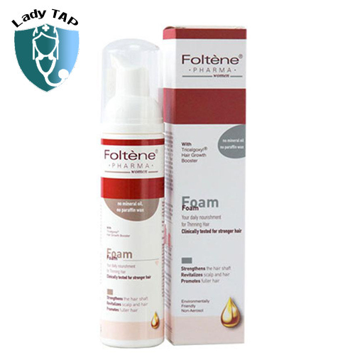 Foltene Pharma Women Foam 70g - Giúp giữ ẩm, giảm khô xơ, đồng thời giúp nang tóc phục hồi và phát triển tóc khỏe mạnh