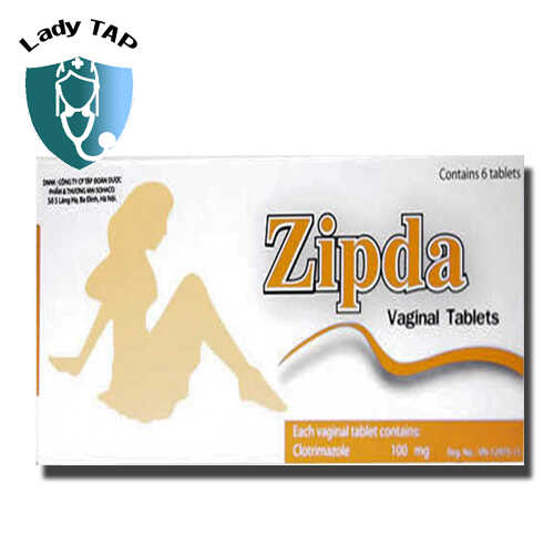 Zipda - Viên đặt điều trị viêm phụ khoa do nấm hiệu quả