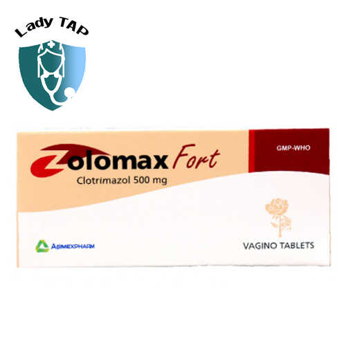 Zolomax fort - Viên đặt điều trị viêm phụ khoa hiệu quả
